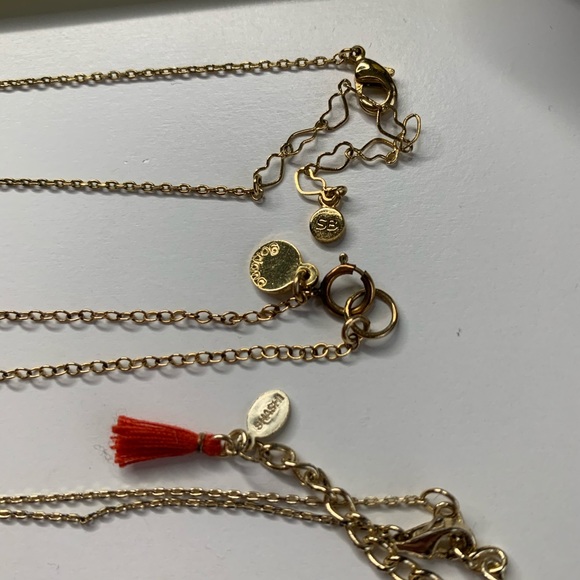 Dainty Gold Necklace Set of 2 - Picture 2 of 5